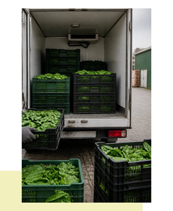 Перевозка шпината в Владивосток с сохранением свежести продукции